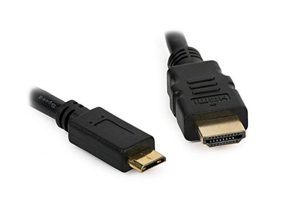 Cabo de Áudio e Vídeo Mini HDMI 1,2 metros-Mymax