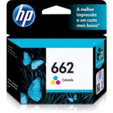 Cartucho de tinta HP 662 - Colorido 2ml*