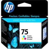 Cartucho de tinta HP 75 - Colorido 6ml*