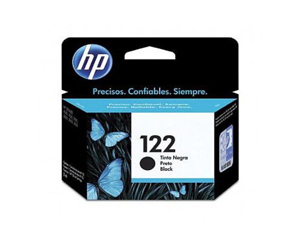 Cartucho de tinta HP 122 - Preto 2ml*